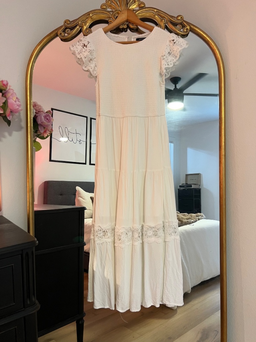 ZESICA Women's Casual Flowy Midi Dress - Picture 4 of 6